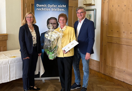 Doris Klingseisen und Wolfgang Schwarz, gemeinsam mit Anastasia Kenty